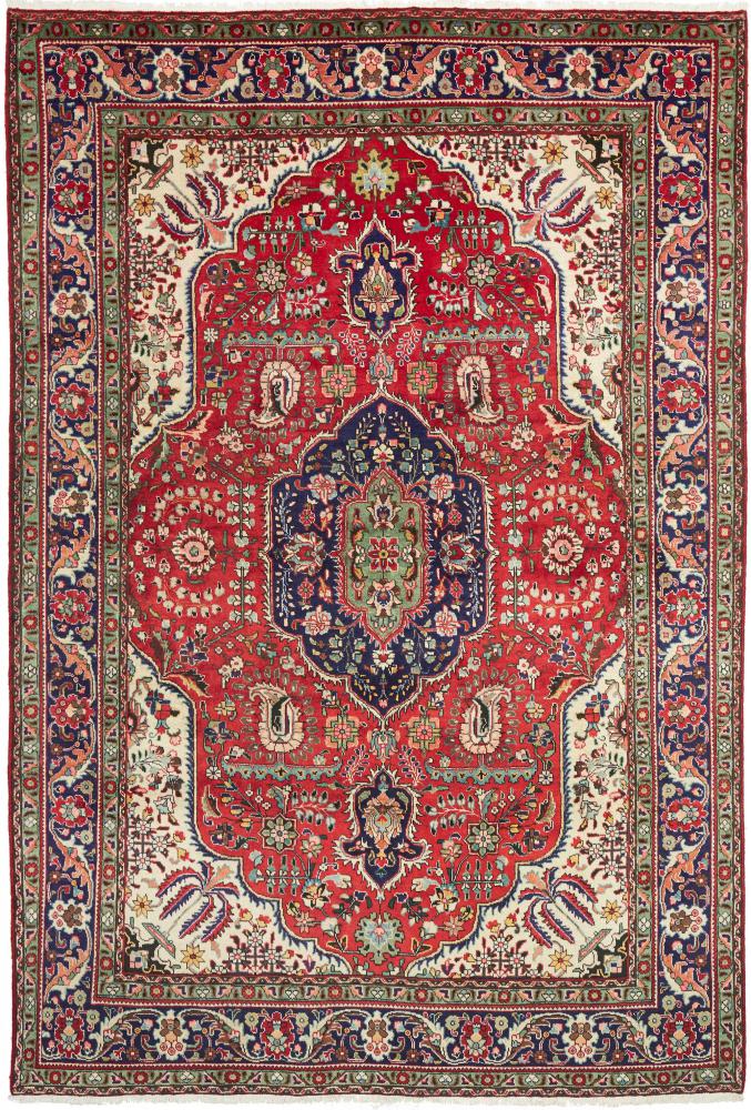 Persian Rug Tabriz 303x206 303x206, Persian Rug Knotted by hand