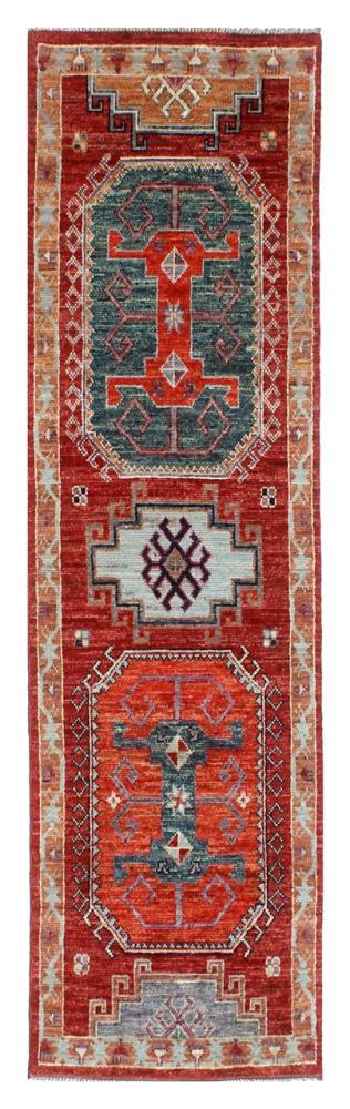 Pakistaans tapijt Kazak 299x81 299x81, Perzisch tapijt Handgeknoopt