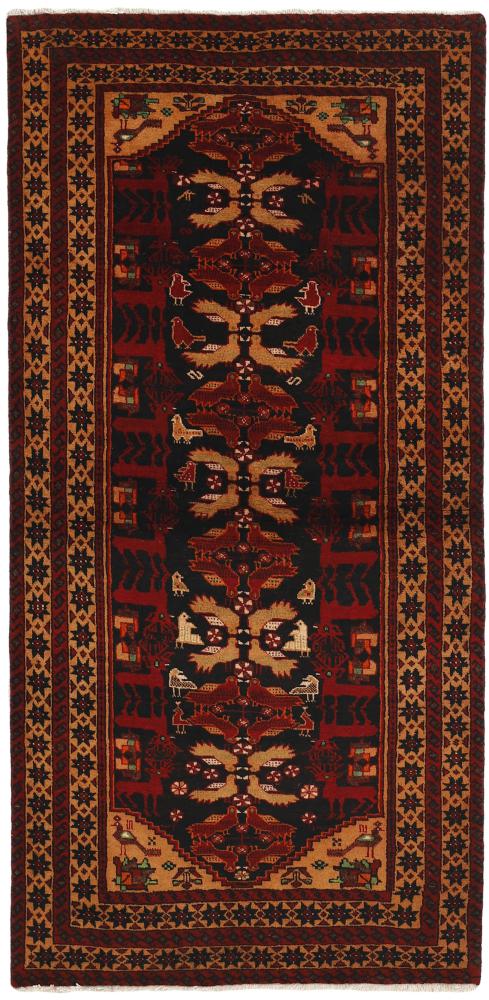 Tappeto persiano Beluch 212x102 212x102, Tappeto persiano Annodato a mano