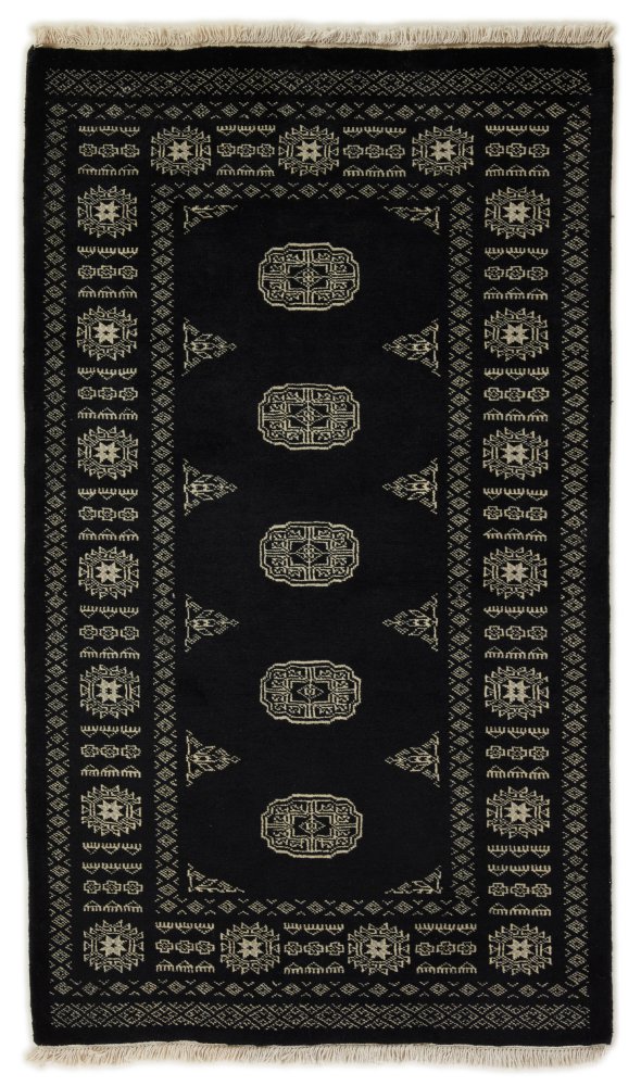Pakisztáni szőnyeg Pakisztáni Buchara 2ply 163x97 163x97, Perzsa szőnyeg Kézzel csomózott