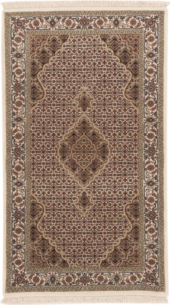 Indo rug Indo Tabriz 5'3"x2'11" 5'3"x2'11", Persian Rug Knotted by hand