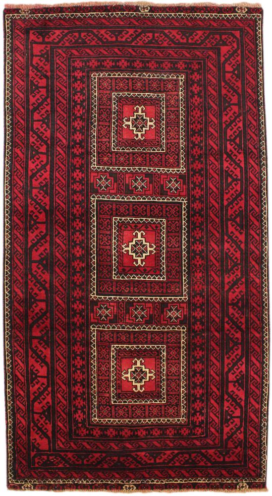 Tapis persan Baloutche 216x112 216x112, Tapis persan Noué à la main
