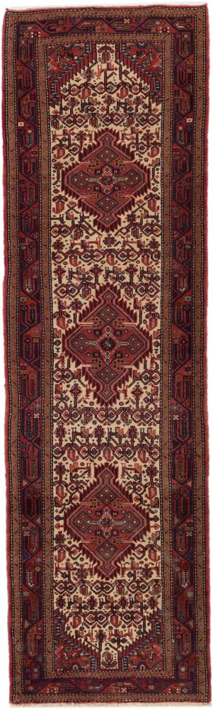 Persian Rug Hamadan 9'8"x2'9" 9'8"x2'9", Persian Rug Knotted by hand