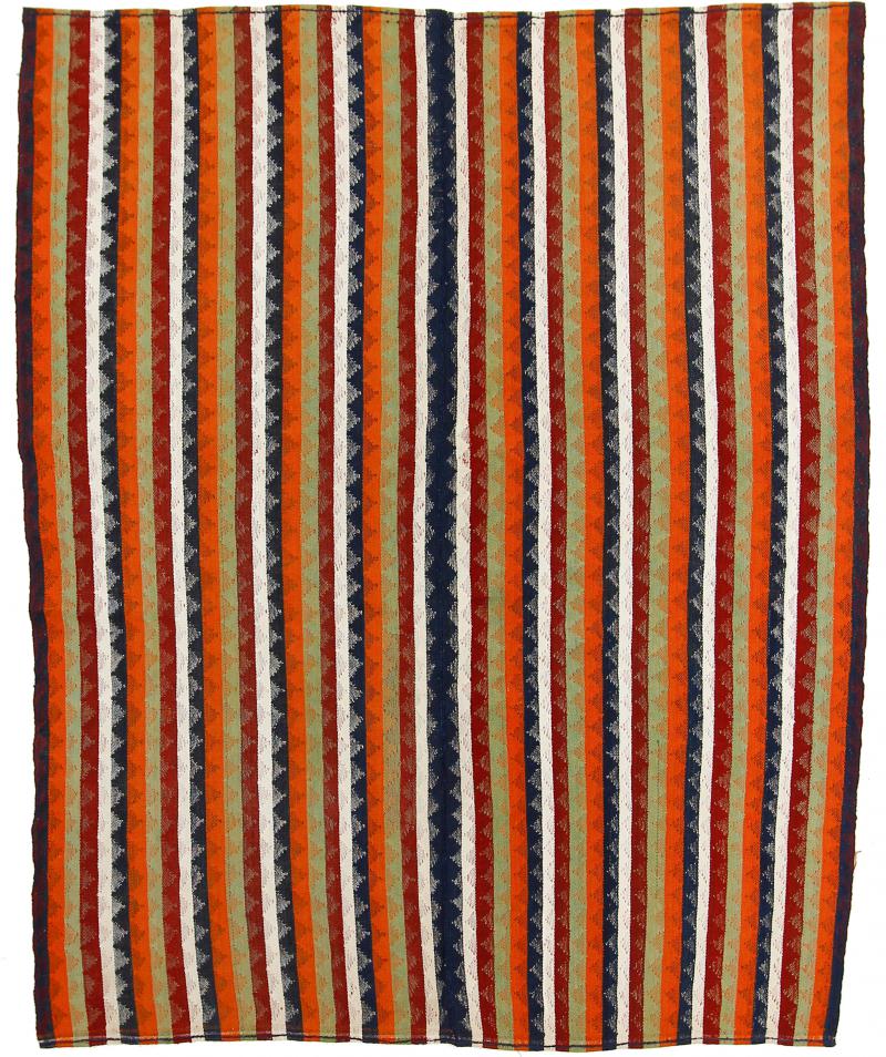 Tapete persa Kilim Fars Antigo 6'4"x5'1" 6'4"x5'1", Tapete persa Tecido à mão