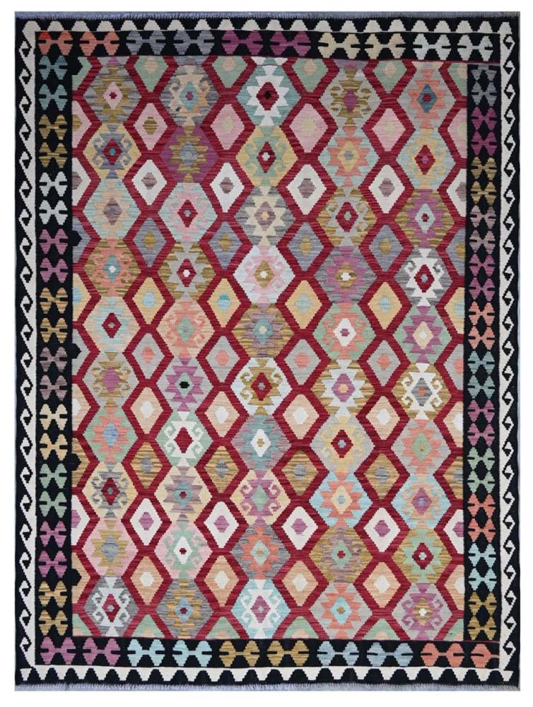 Afghanischer Teppich Kelim Afghan Kaudani 9'6"x6'10" 9'6"x6'10", Perserteppich Handgewebt