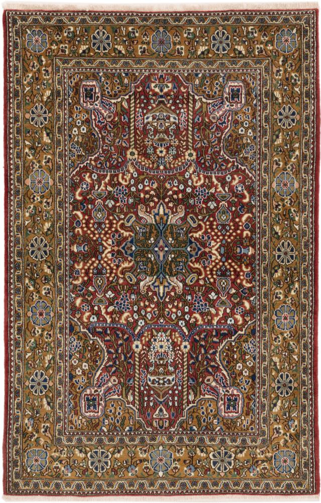 Tapete persa Isfahan Shahreza 169x109 169x109, Tapete persa Atado à mão