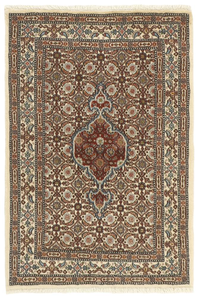 Persian Rug Moud Mahi 90x62 90x62, Persian Rug Knotted by hand