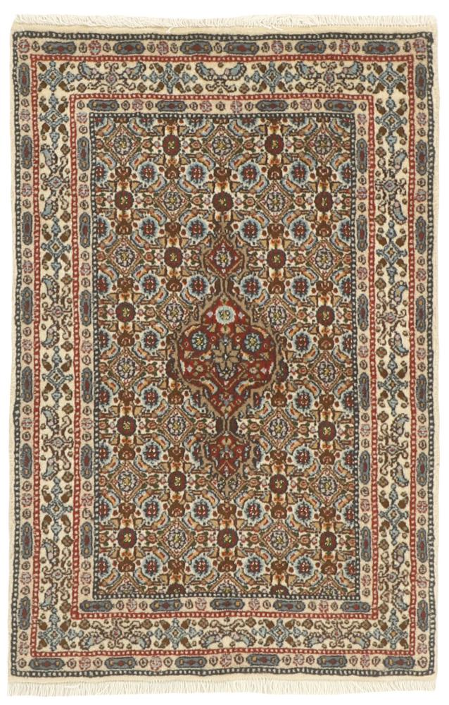 Tapis persan Moud Mahi 94x60 94x60, Tapis persan Noué à la main