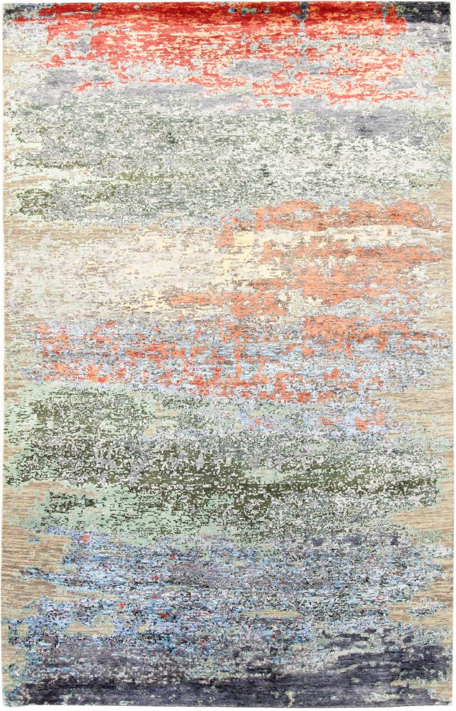 Tapete indiano Sadraa 308x194 308x194, Tapete persa Atado à mão