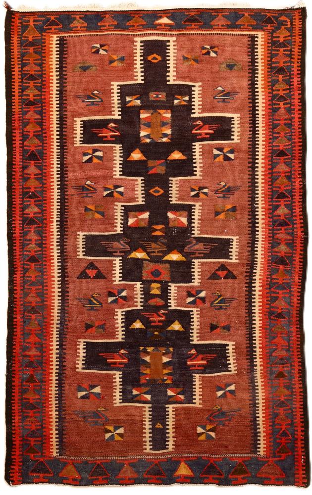 Persian Rug Kilim Fars 229x147 229x147, Persian Rug Woven by hand
