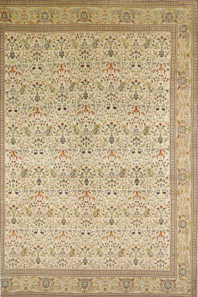 Tapete persa Tabriz Tabatabie 485x385 485x385, Tapete persa Atado à mão