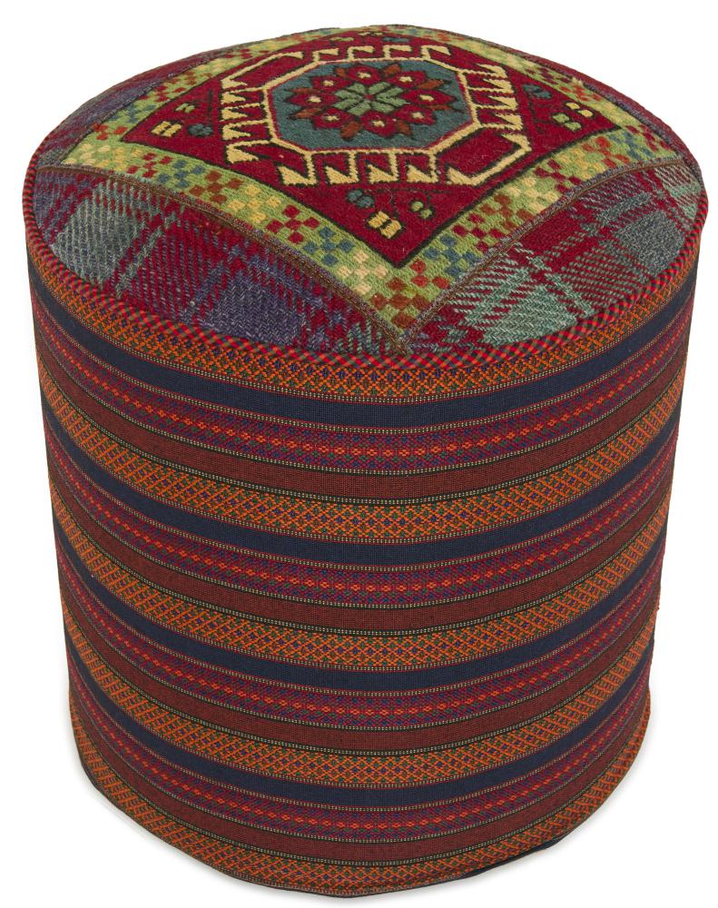 Tappeto persiano Pouf 44x44 44x44, Tappeto persiano Tessuto a mano