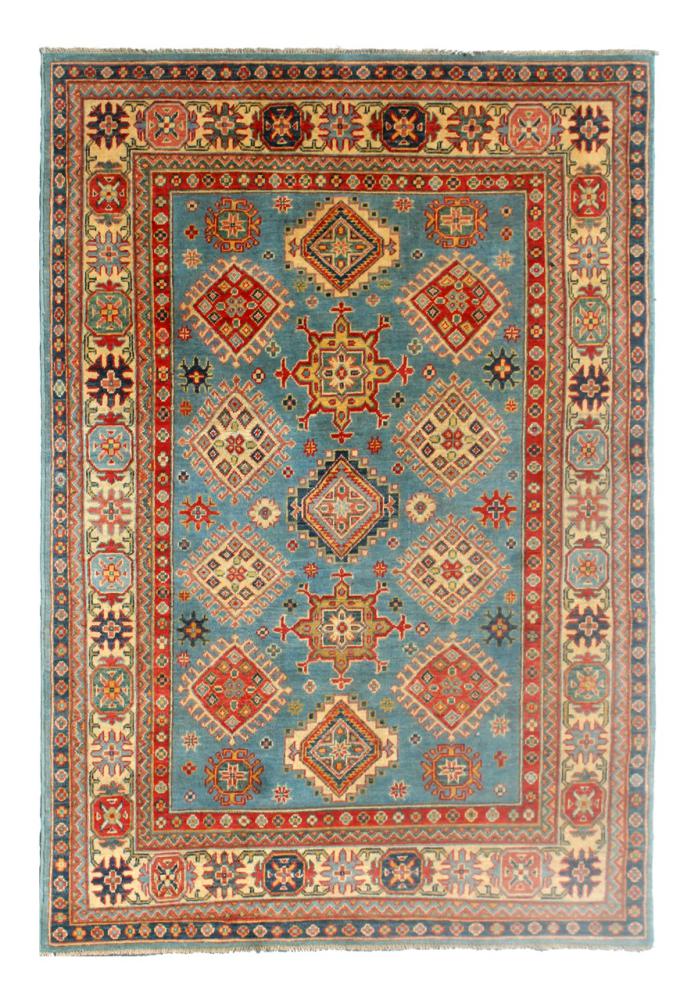 Afghanska mattan Kazak Ghazni 226x151 226x151, Persisk matta Knuten för hand
