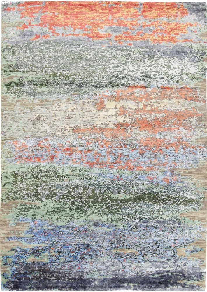 Indiai szőnyeg Sadraa 203x145 203x145, Perzsa szőnyeg Kézzel csomózva