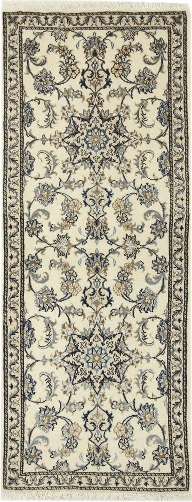 Tapis persan Naïn 6'7"x2'4" 6'7"x2'4", Tapis persan Noué à la main