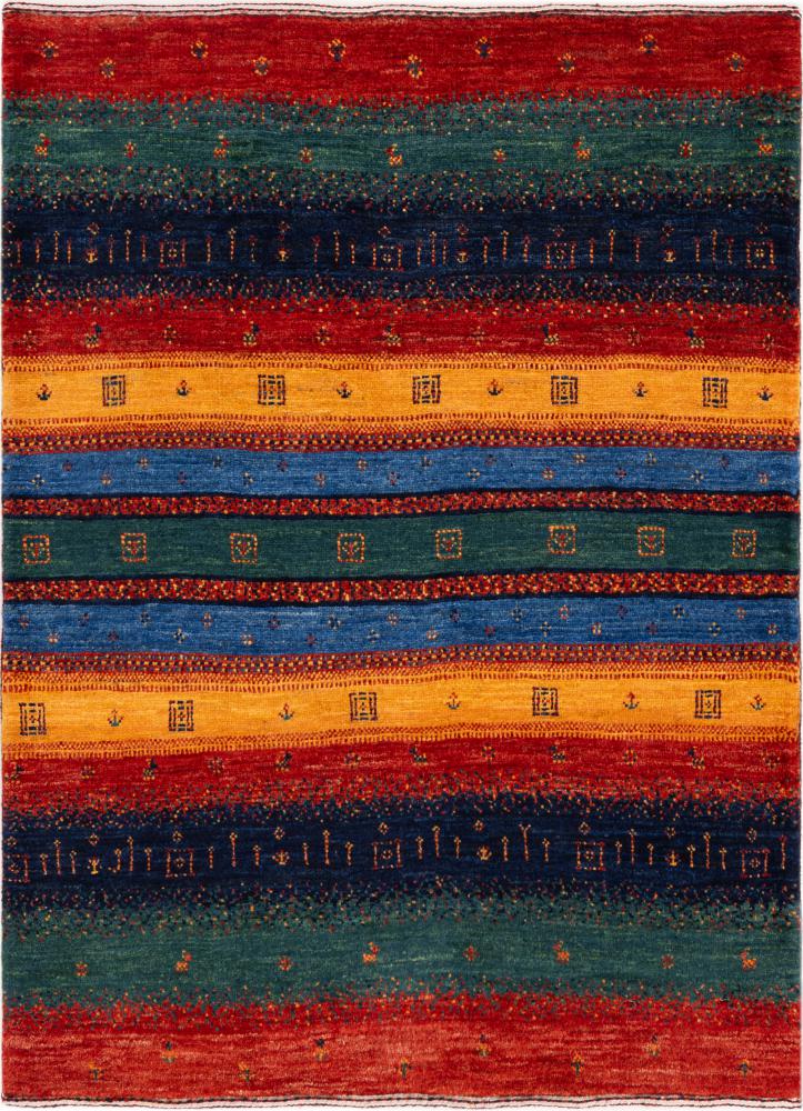 Tapis persan Perser Gabbeh Loribaft Essence 109x83 109x83, Tapis persan Noué à la main