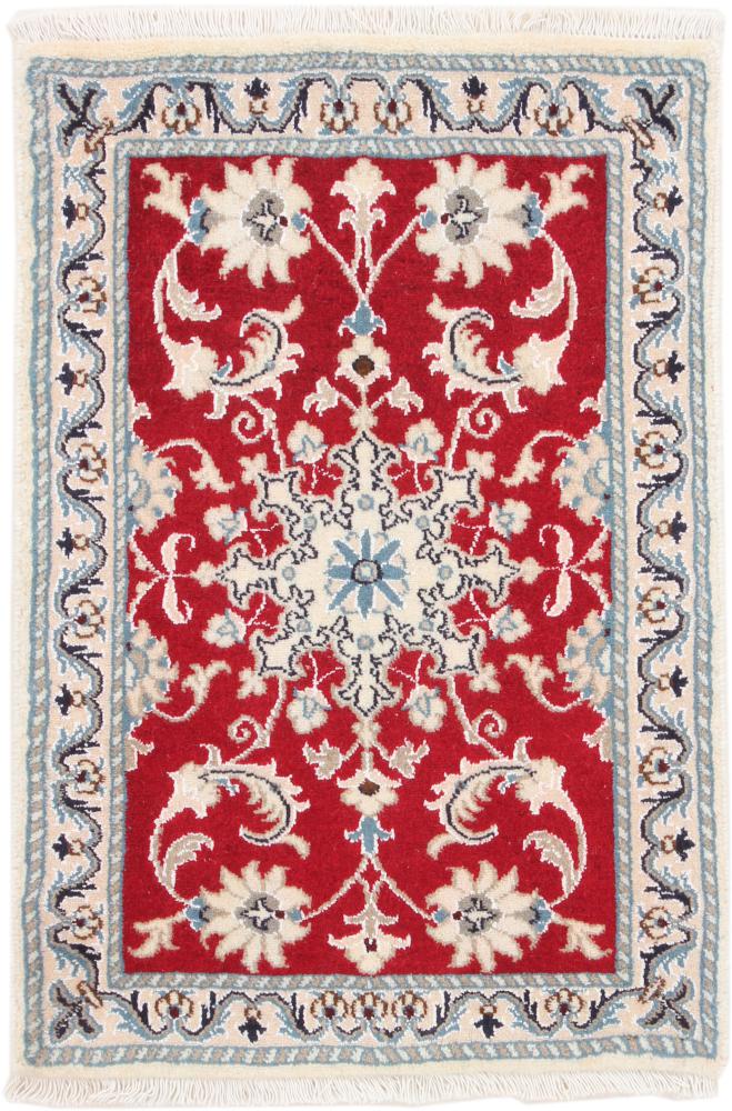Perserteppich Nain 90x60 90x60, Perserteppich Handgeknüpft