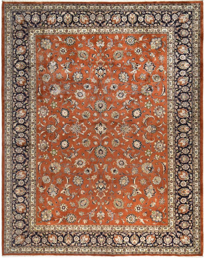 Tapis persan Mashhad 383x299 383x299, Tapis persan Noué à la main
