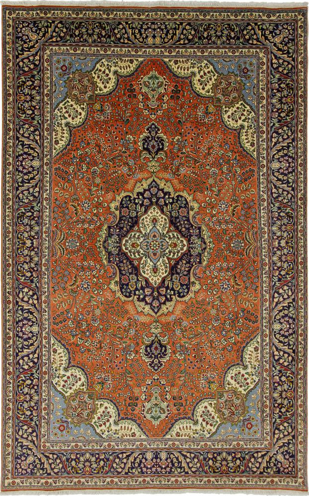 Tapete persa Tabriz 10'6"x6'8" 10'6"x6'8", Tapete persa Atado à mão