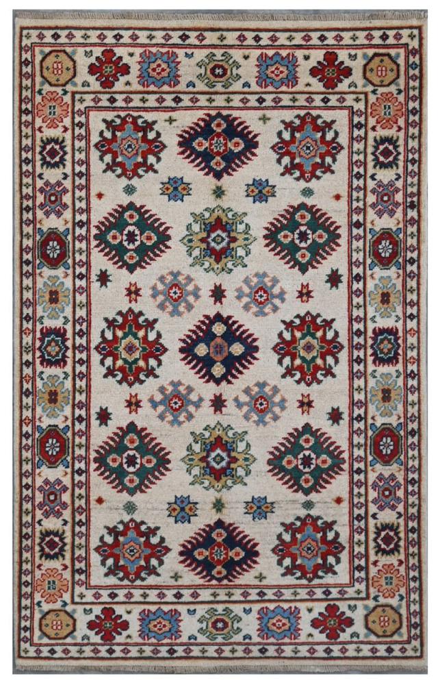 Pakistanischer Teppich Kazak 148x88 148x88, Perserteppich Handgeknüpft