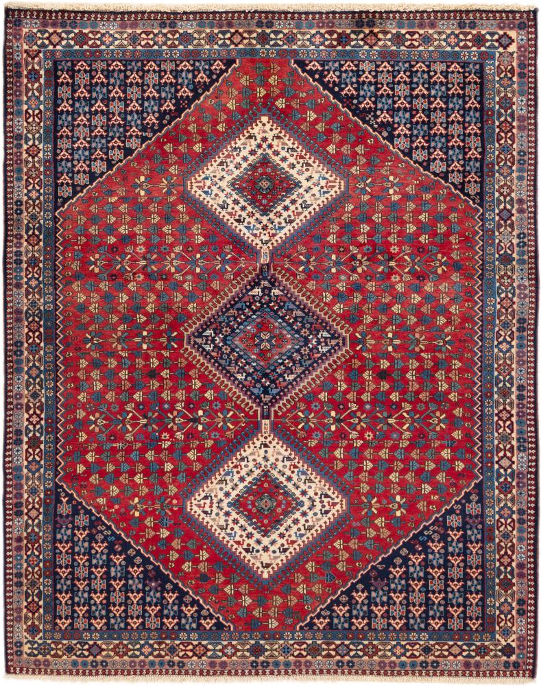 Persian Rug Yalameh 195x155 195x155, Persian Rug Knotted by hand