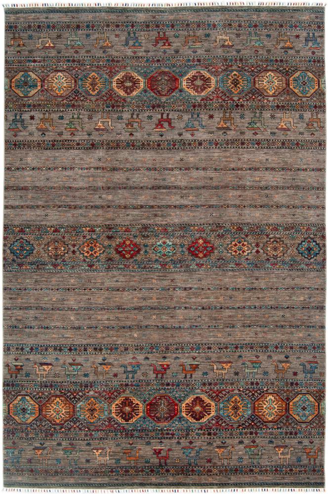 Pakistanilainen matto Arijana Shaal 303x199 303x199, Persialainen matto Solmittu käsin