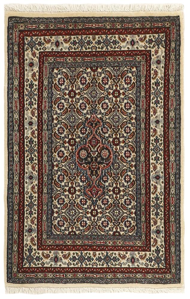 Tapis persan Moud Mahi 91x59 91x59, Tapis persan Noué à la main