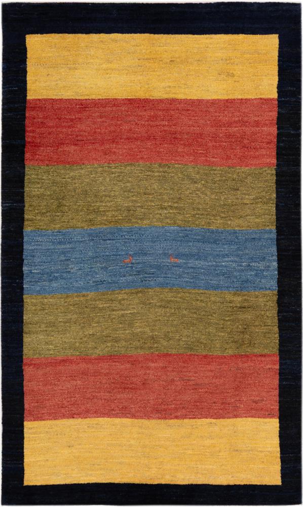 Tapete persa Persa Gabbeh Kashkuli Banafsheh 176x103 176x103, Tapete persa Atado à mão