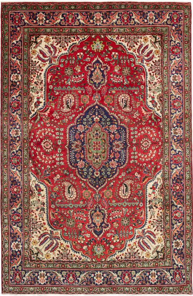 Persian Rug Tabriz 301x201 301x201, Persian Rug Knotted by hand