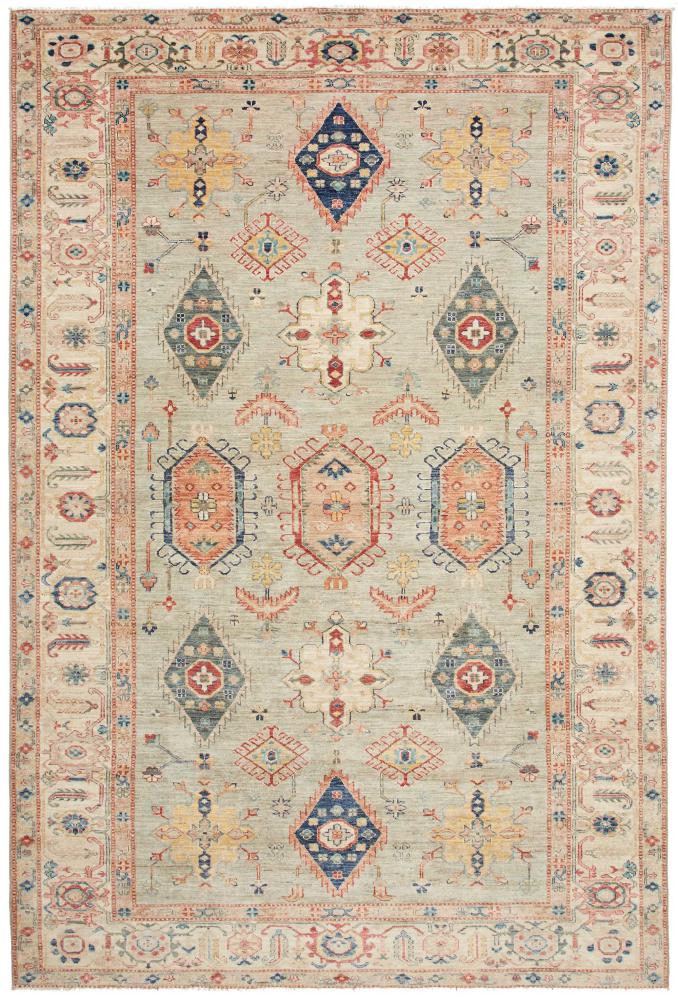 Pakistani rug Kazak Royal 304x201 304x201, Persian Rug Knotted by hand