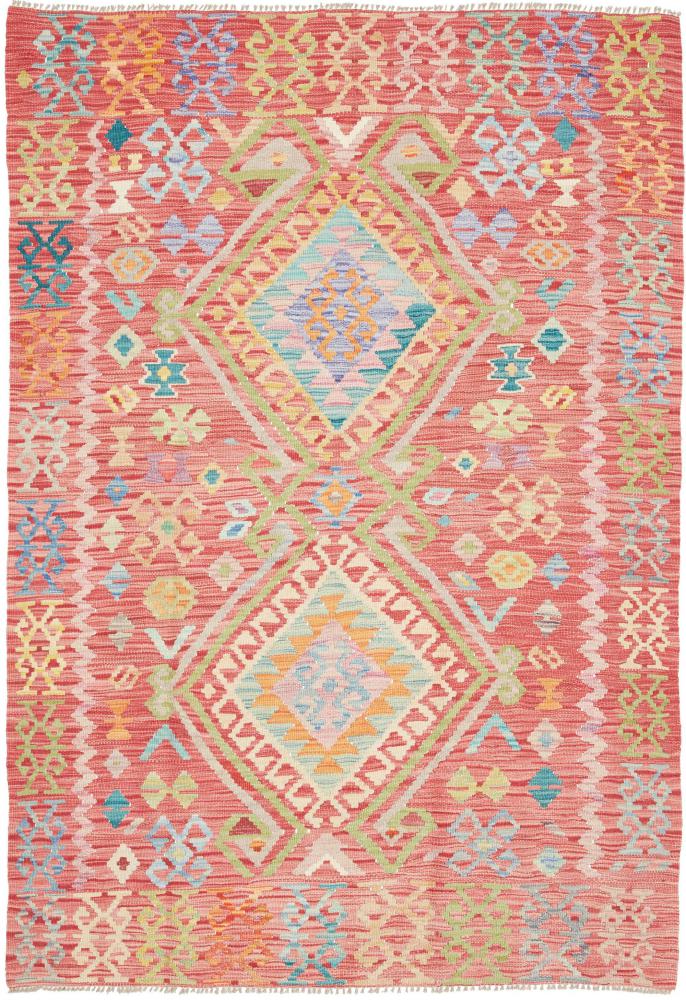 Αφγανικό χαλί Κιλίμ Afghan 182x126 182x126, Περσικό χαλί Οι κόμποι έγιναν με το χέρι