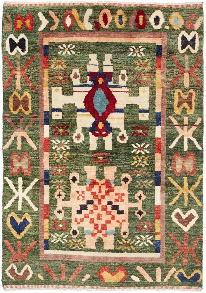 Pakisztáni szőnyeg Berber Maroccan Style 183x127 183x127, Perzsa szőnyeg Kézzel csomózott