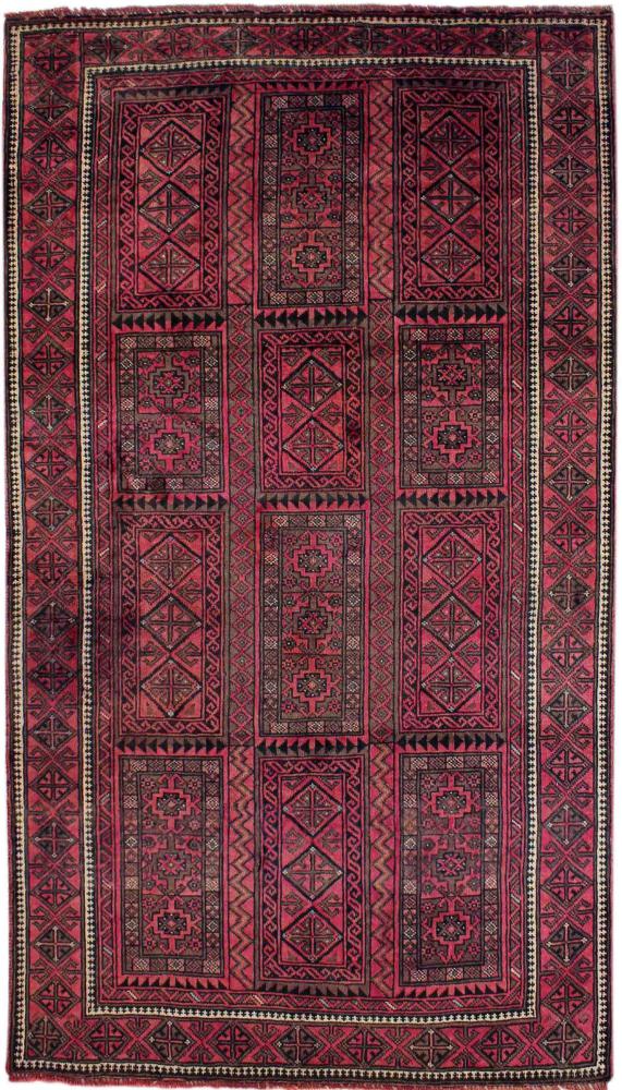 Tapis persan Baloutche 202x121 202x121, Tapis persan Noué à la main