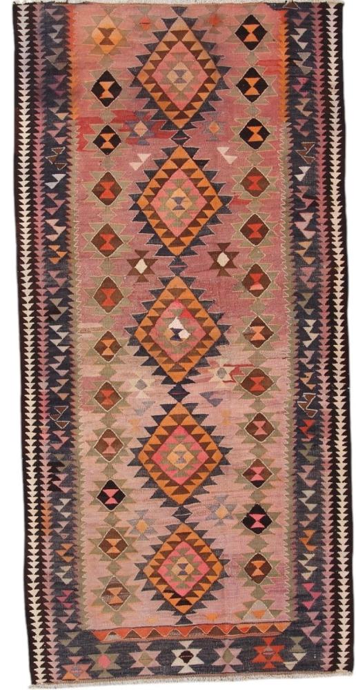 Persian Rug Kilim Fars Antique 291x139 291x139, Persian Rug Woven by hand
