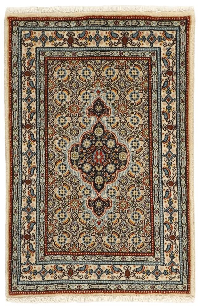 Perserteppich Moud Mahi 89x62 89x62, Perserteppich Handgeknüpft
