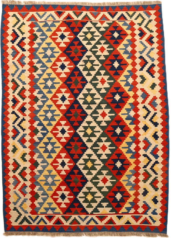 Persian Rug Kilim Fars 244x186 244x186, Persian Rug Woven by hand