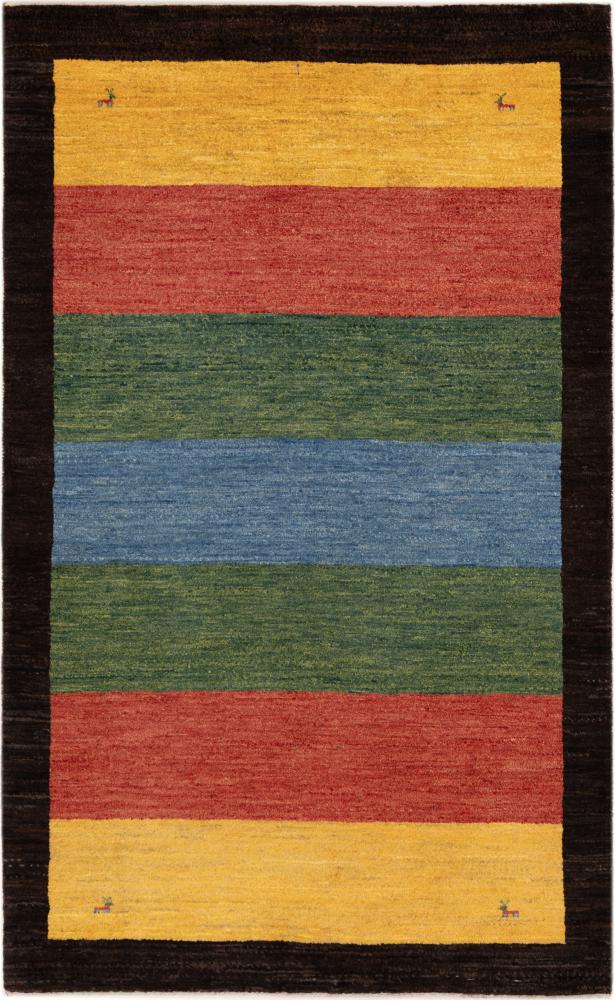 Tapete persa Persa Gabbeh Kashkuli Banafsheh 174x104 174x104, Tapete persa Atado à mão