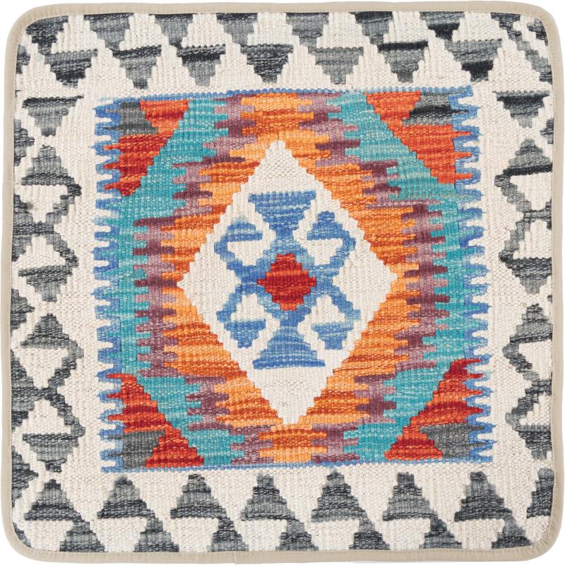 Tappeto Afgano Kilim Afghan Copricuscino 50x50 50x50, Tappeto persiano Annodato a mano