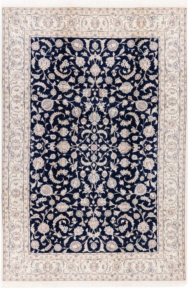 Persisk tæppe Nain 9La 295x200 295x200, Persisk tæppe Knyttet i hånden