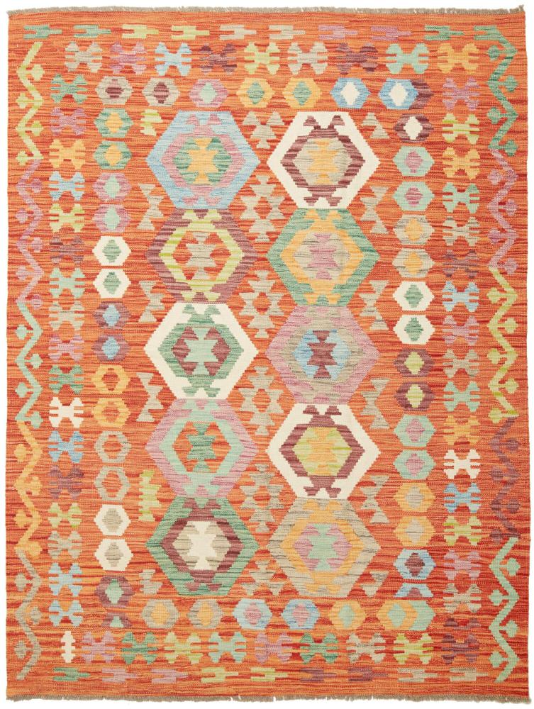 Tapete afegão Kilim Afegão 199x150 199x150, Tapete persa Tecido à mão