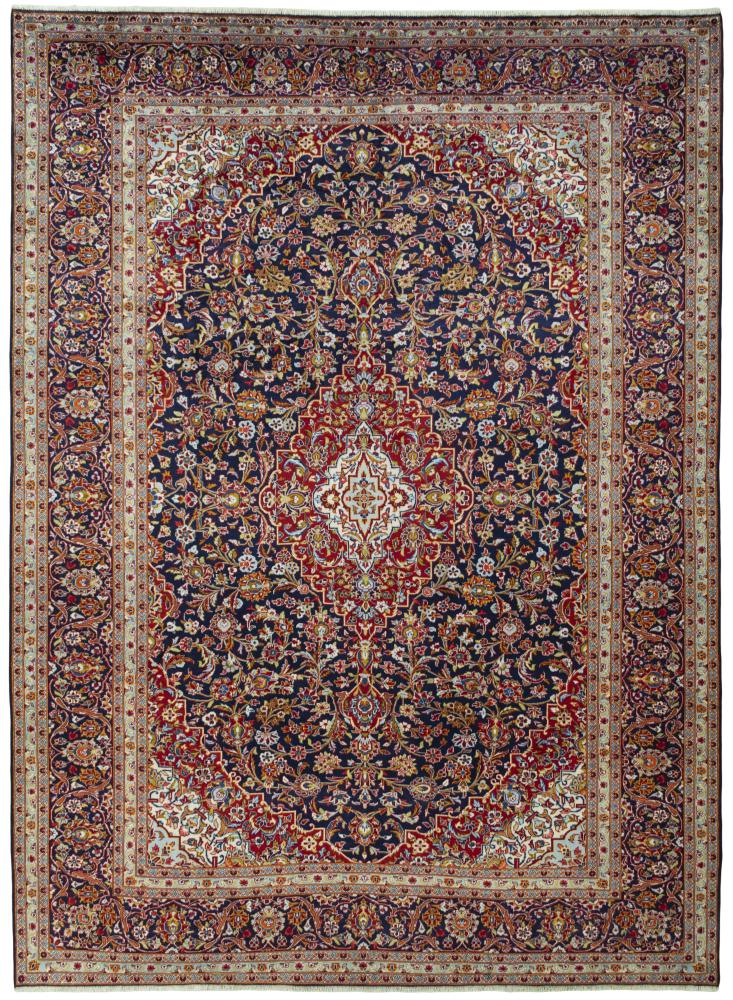 Perserteppich Keshan 407x299 407x299, Perserteppich Handgeknüpft