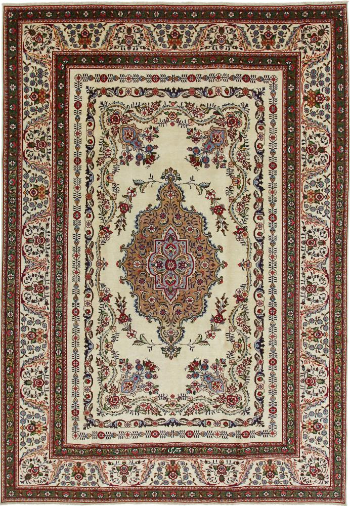 Tapete persa Tabriz 325x225 325x225, Tapete persa Atado à mão