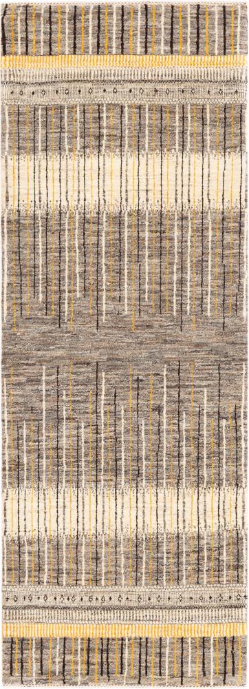 Tapis persan Persan Gabbeh Loribaft Natura 201x73 201x73, Tapis persan Noué à la main