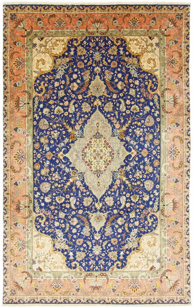 Perzsa szőnyeg Tabriz 60Raj Selyemfonal 303x190 303x190, Perzsa szőnyeg Kézzel csomózva