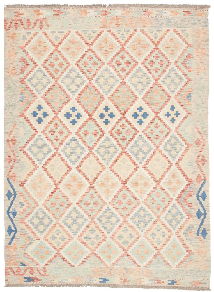 Afgański dywan Kilim Afghan 201x151 201x151, Dywan perski Ręcznie tkany
