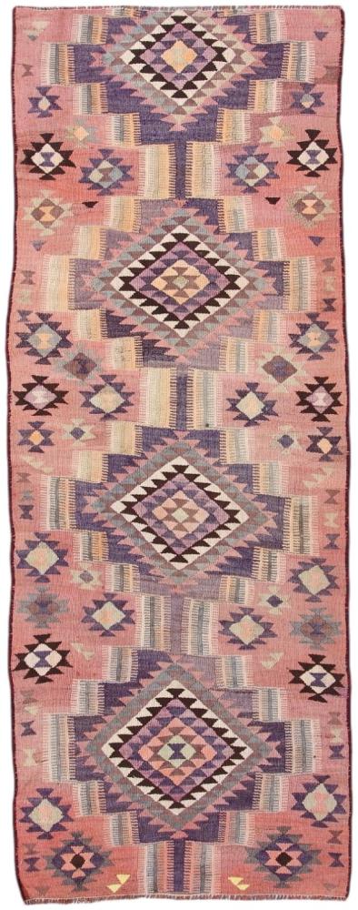 Perserteppich Kelim Fars Antik 281x106 281x106, Perserteppich Handgewebt