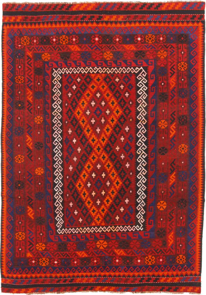 Tapis afghan Kilim Afghan Antique 280x204 280x204, Tapis persan Tissé à la main