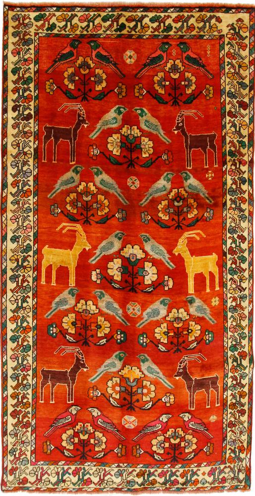 Perzisch tapijt Shiraz 289x153 289x153, Perzisch tapijt Handgeknoopte