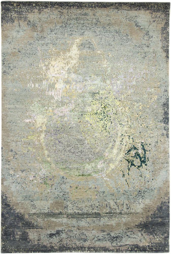 Indisk tæppe Sadraa 247x166 247x166, Persisk tæppe Knyttet i hånden