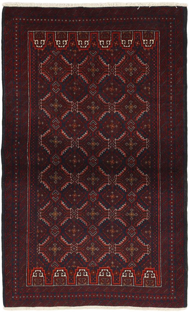Perserteppich Belutsch 162x99 162x99, Perserteppich Handgeknüpft